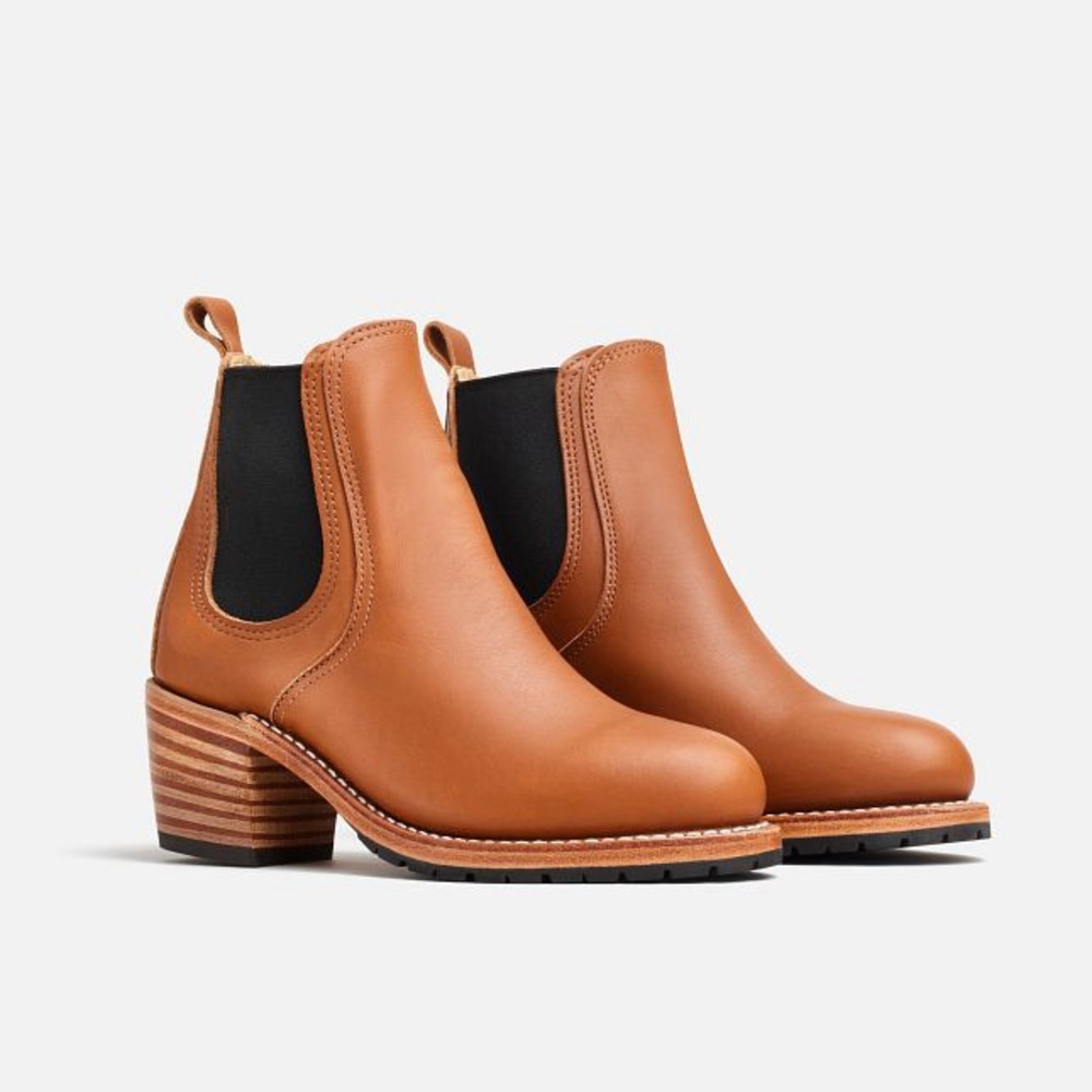 Red Wing Brown Leather Chelsea Boots